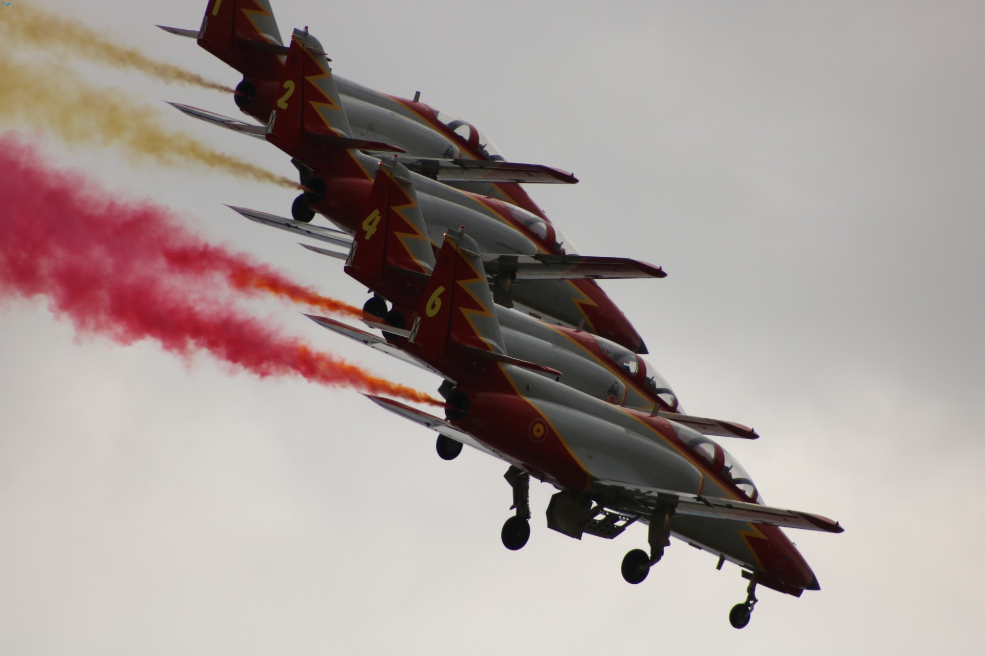 Patrulla Águila en Burgos
