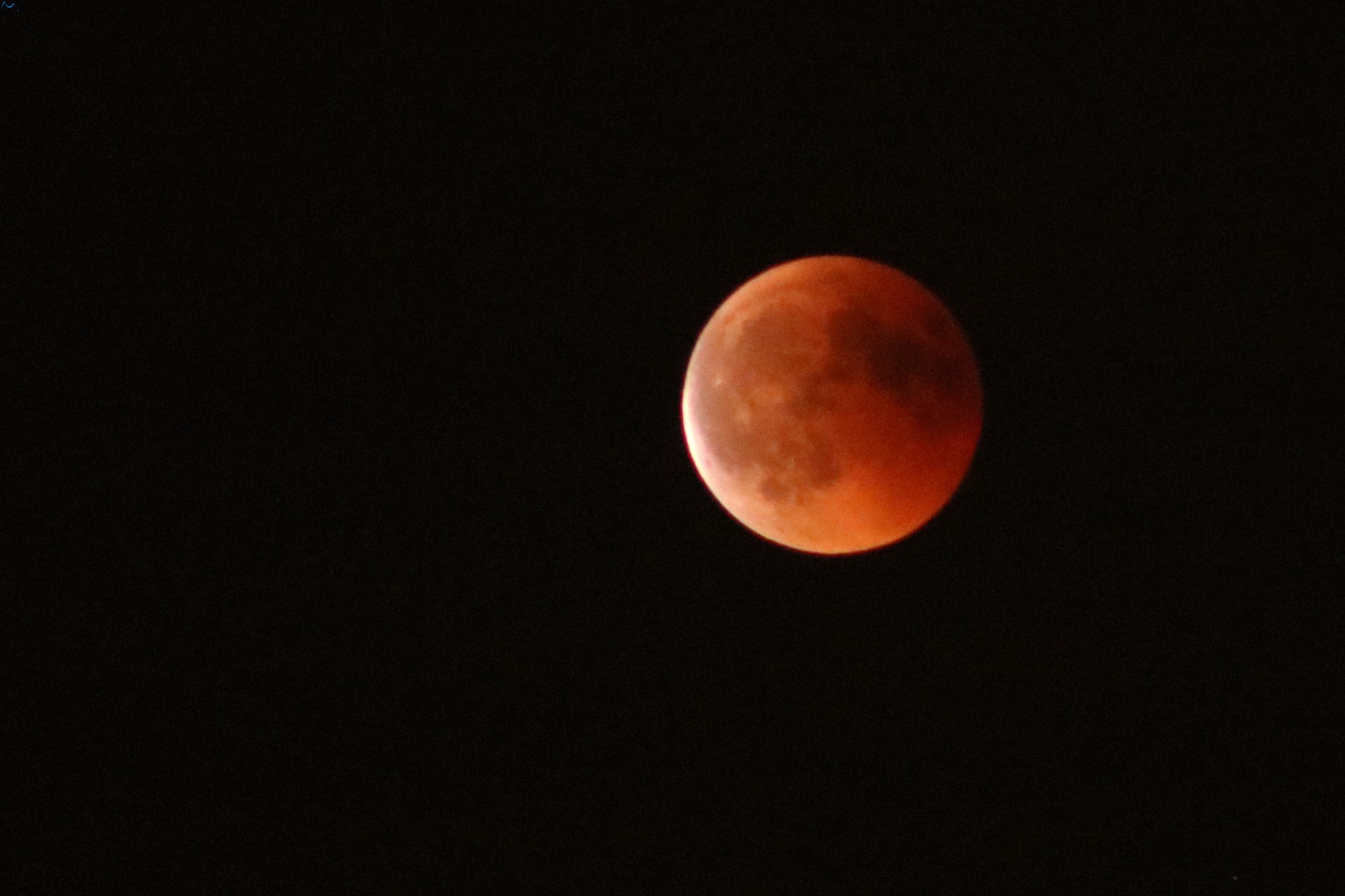 Luna de sangre en Burgos