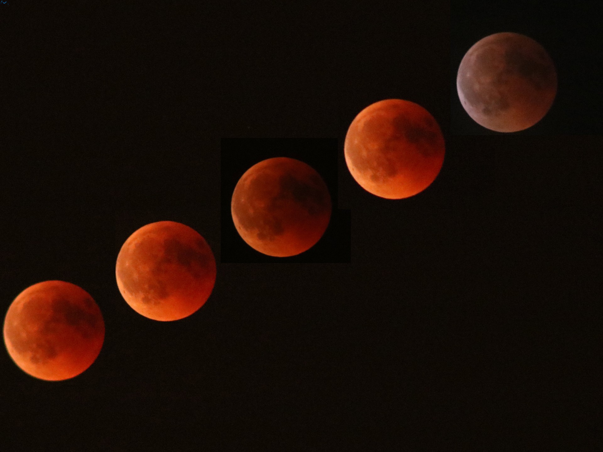 Luna de sangre en Burgos
