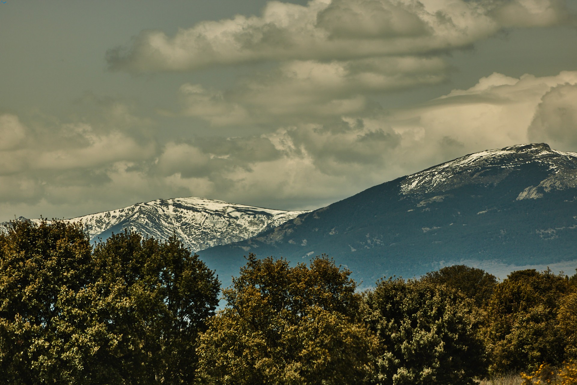 última nieve del año