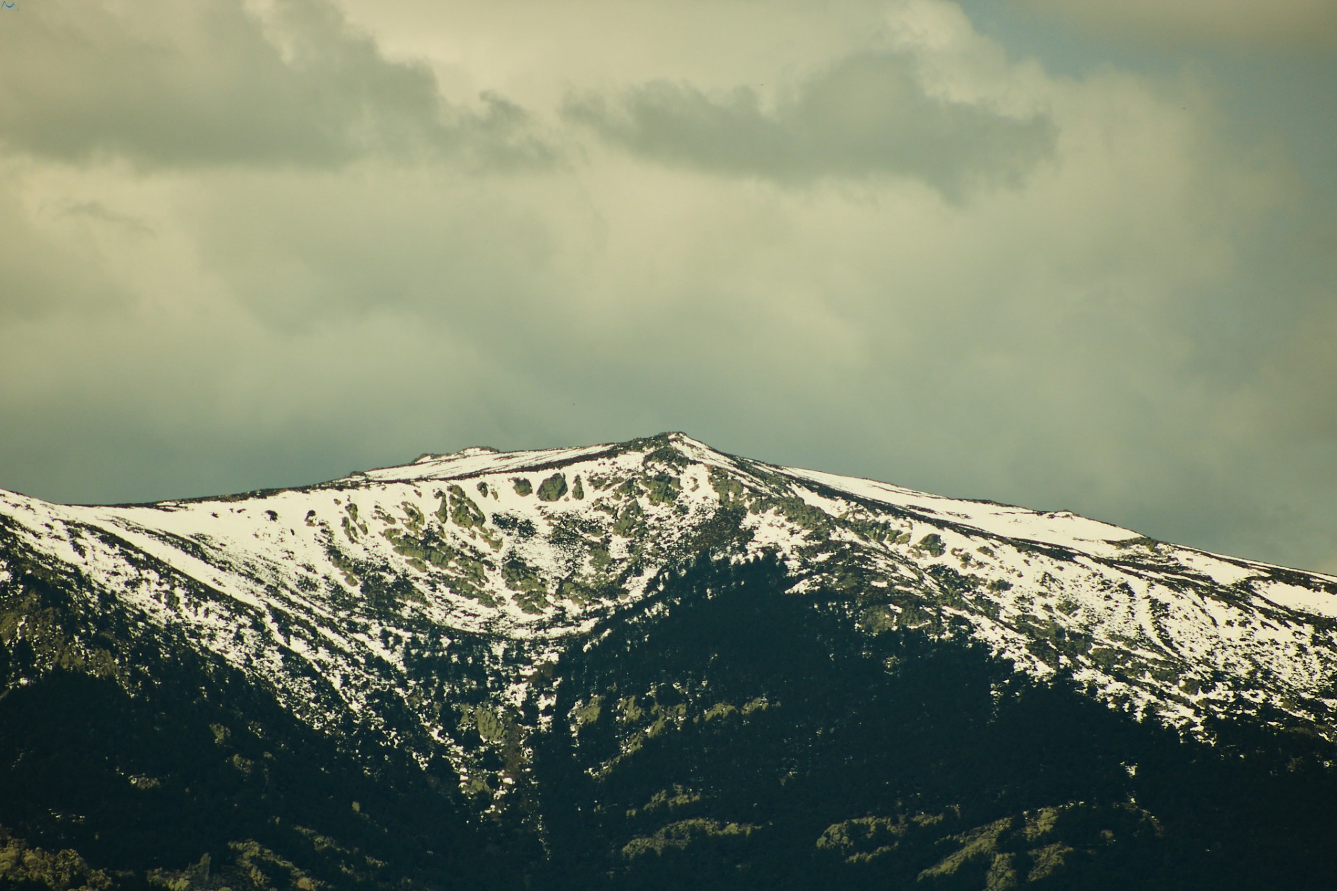 última nieve del año