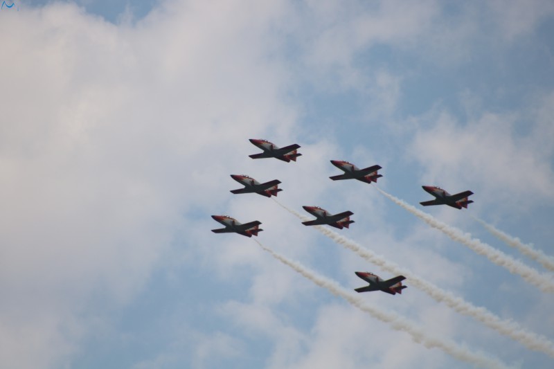 Patrulla Águila en Burgos