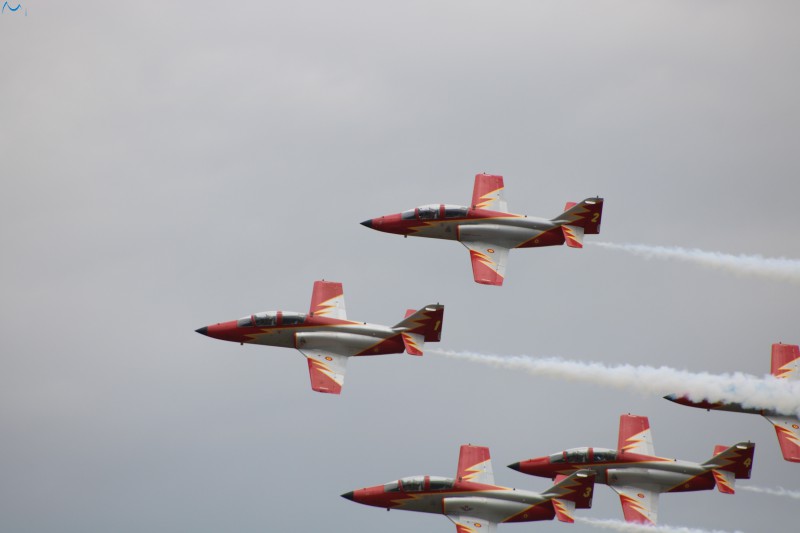 Patrulla Águila en Burgos