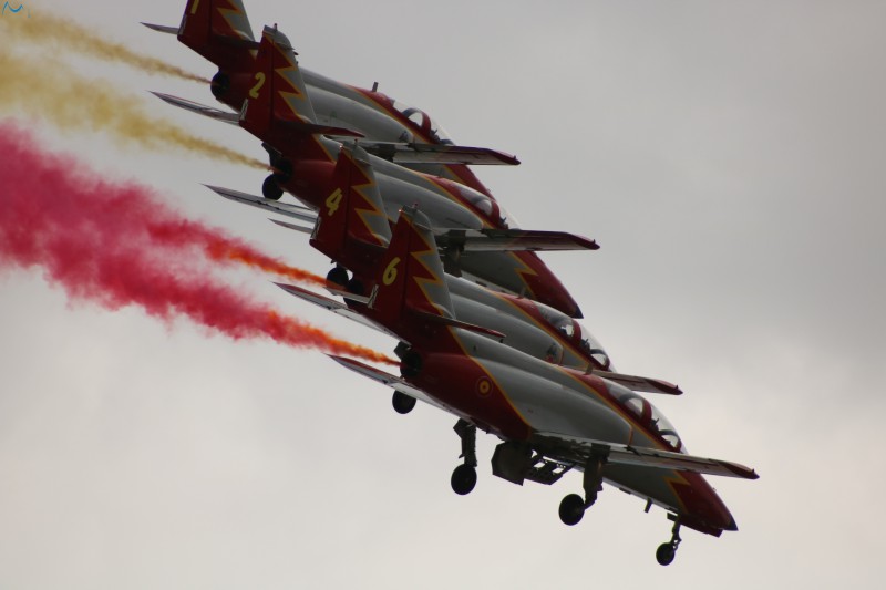 Patrulla Águila en Burgos