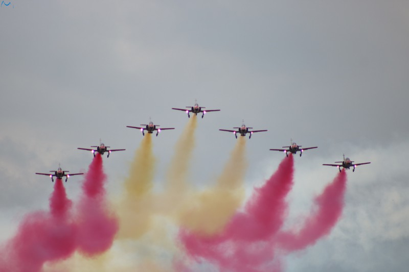 Patrulla Águila en Burgos