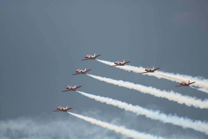 Patrulla Águila en Burgos