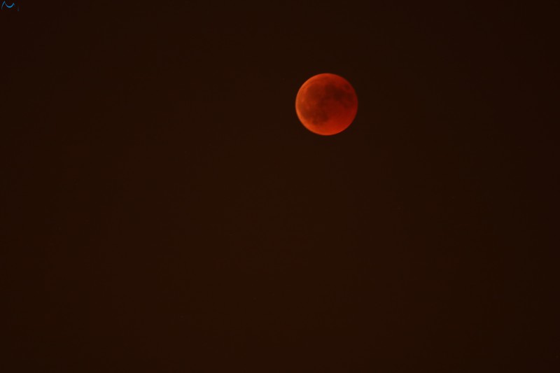 Luna de sangre en Burgos