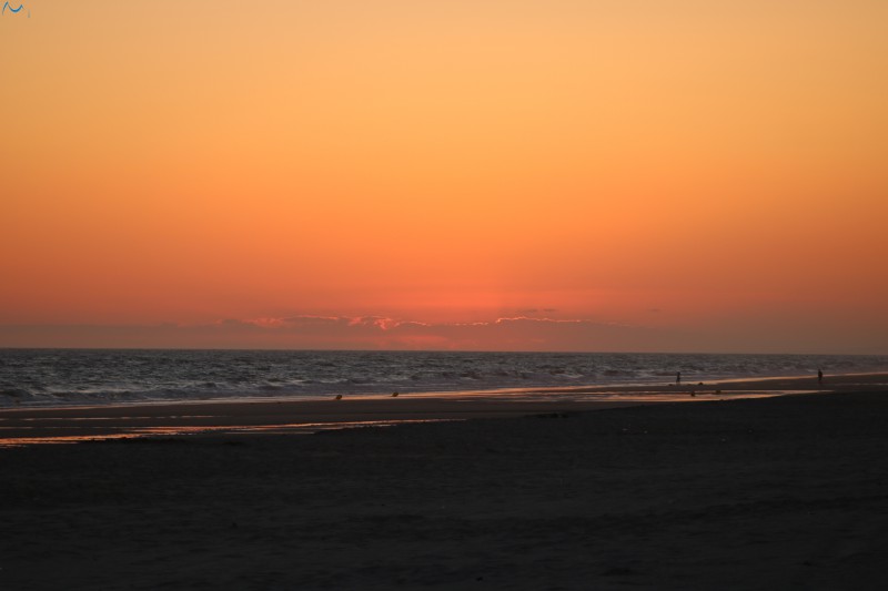 Atardecer en la playa