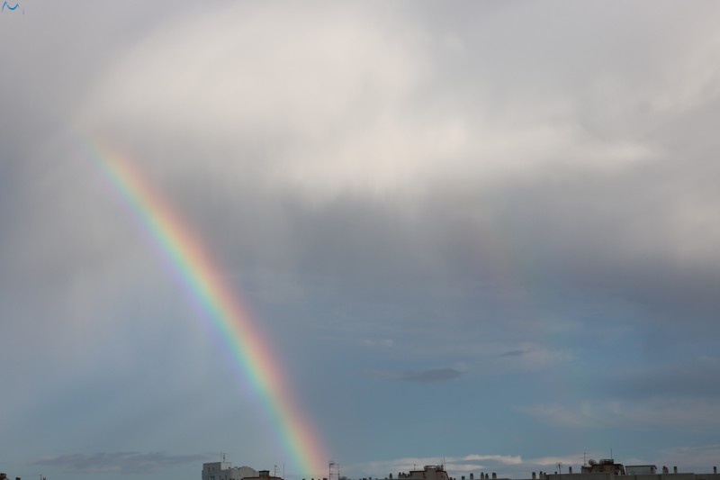 Arcoiris en Burgos