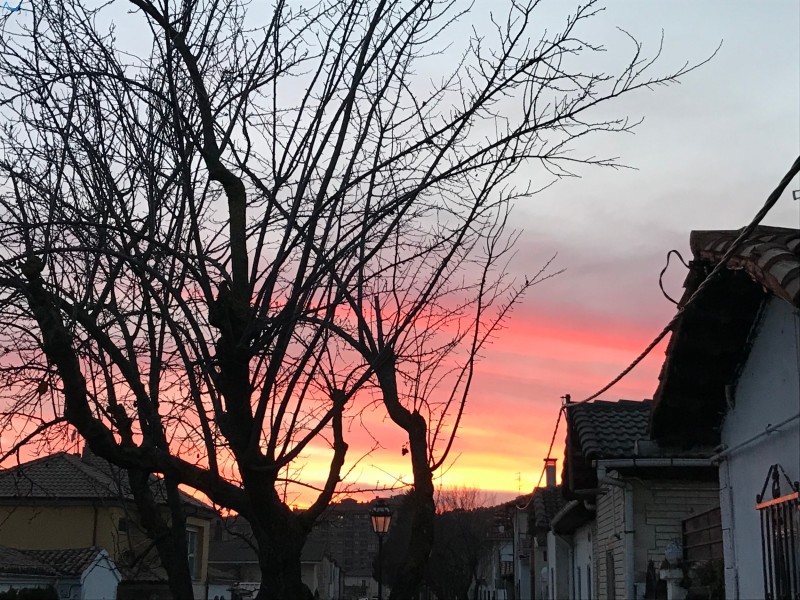 Atardecer en Burgos
