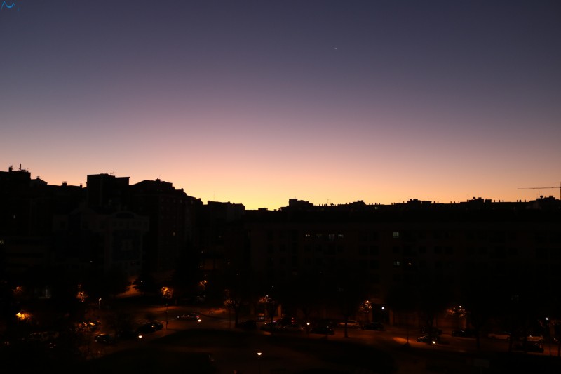 Amanecer en Burgos