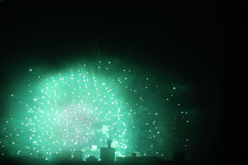 Fuegos artificiales San Pedro 2017