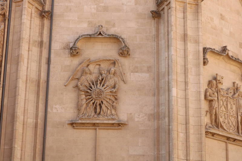 Detalle de la catedral de Burgos