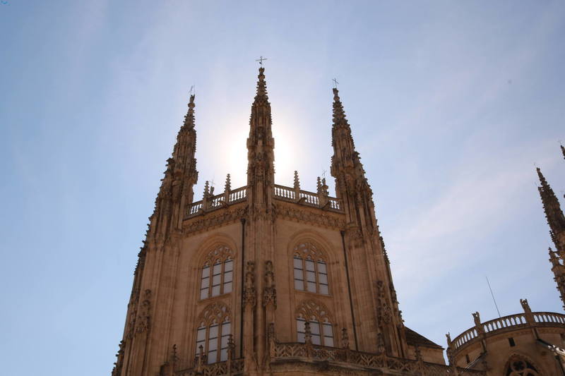 Detalle de la catedral de Burgos