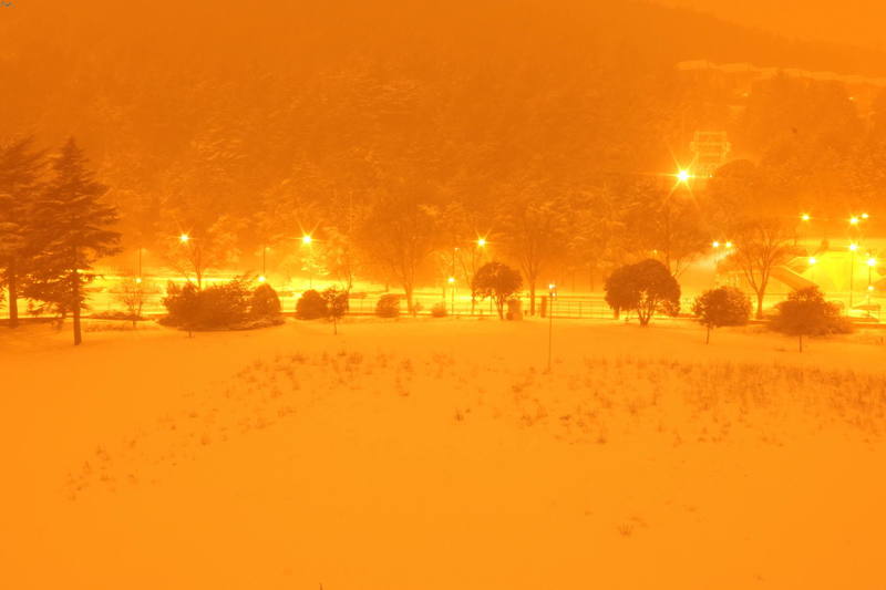 Amanece nevado Burgos