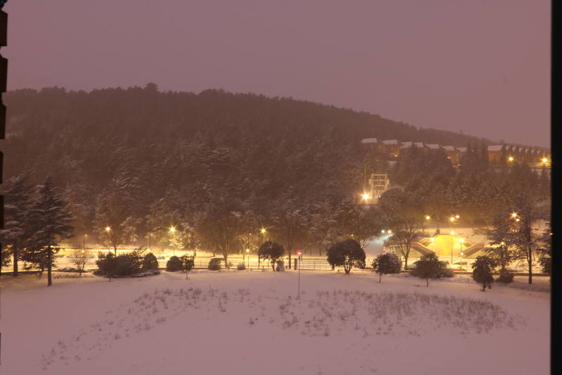 Amanece nevado Burgos