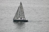 Velero en el mar