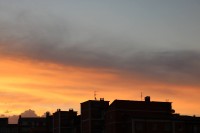 Atardecer en Burgos