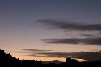 Amanecer en Burgos