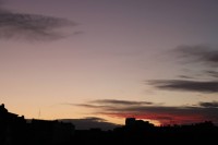 Amanecer en Burgos