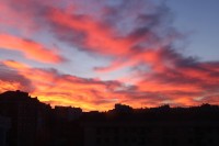 Amanecer en Burgos